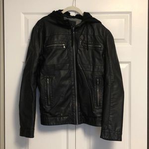 Express Men’s Faux Leather Jacket